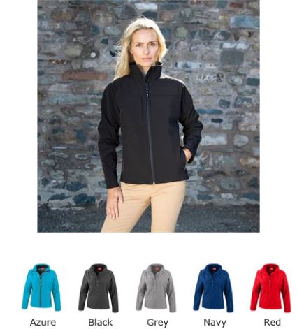 Result RS121F Ladies Classic Soft Shell Jacket